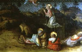 The Agony in the Garden, left hand predella panel from the San Silvestro polyptych