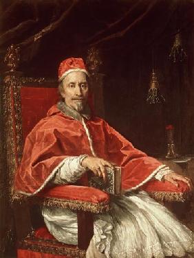 Portrait of Pope Clement IX (1600-69)