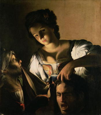 Judith with the head of Holofernes, 1615 van Carlo Saraceni