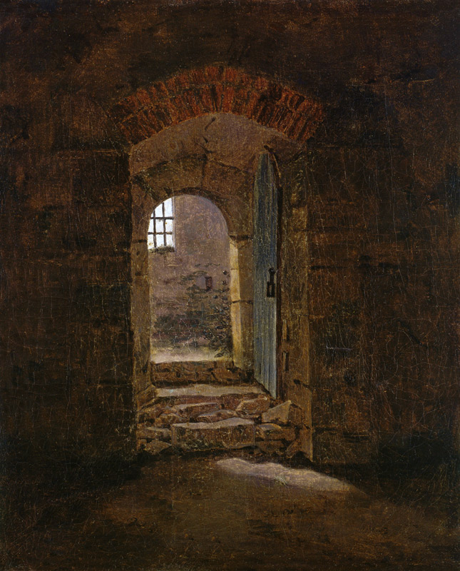 Doorway in Meissen van Caspar David Friedrich