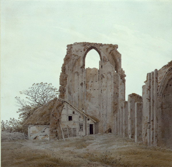 Abbey Eldena van Caspar David Friedrich