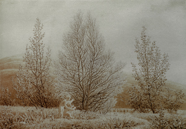 The spring van Caspar David Friedrich