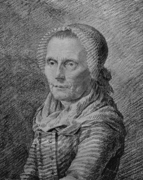 Mother Heiden van Caspar David Friedrich