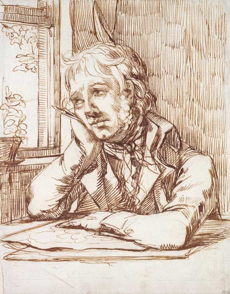 Self Portrait van Caspar David Friedrich