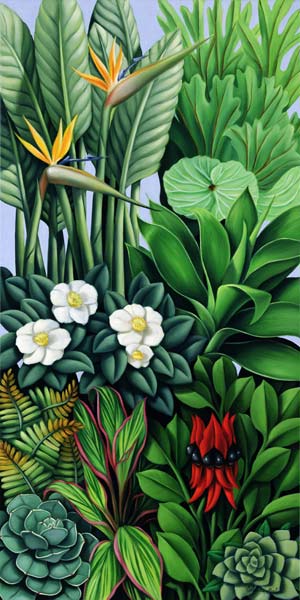 Foliage II, 2005 (oil on canvas)  - Catherine  Abel van Catherine  Abel