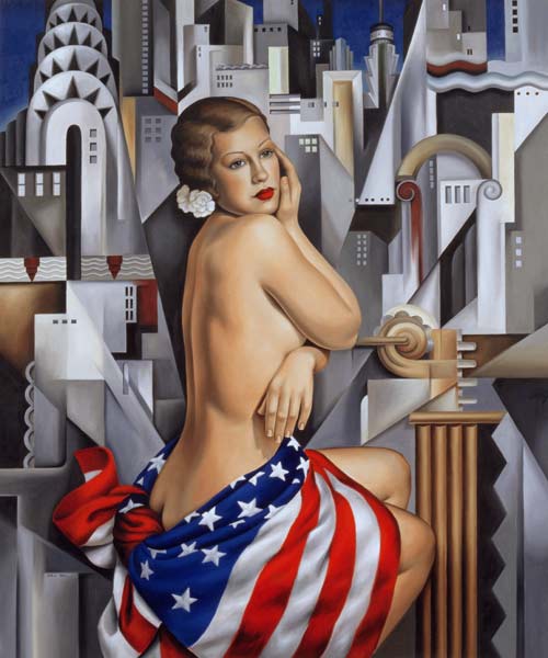 The Beauty of Her, 2003 (oil on canvas)  van Catherine  Abel