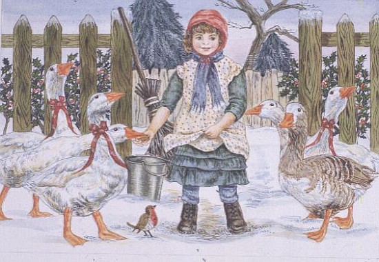 Goose Girl (w/c)  van Catherine  Bradbury