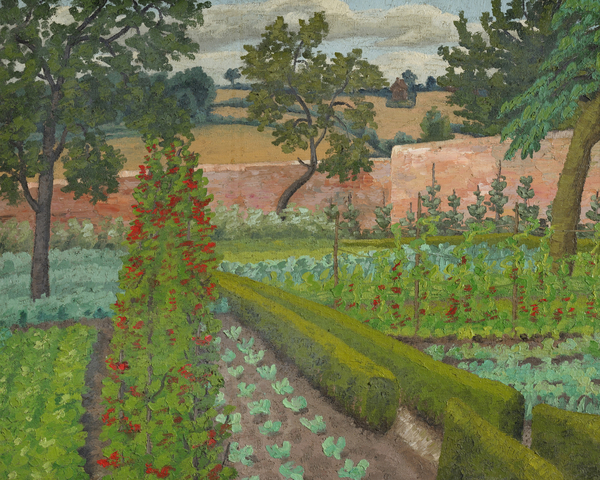 Wartime garden van Cedric Morris