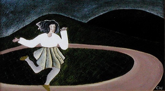 Round and Round, 1988 (oil on canvas)  van Celia  Washington