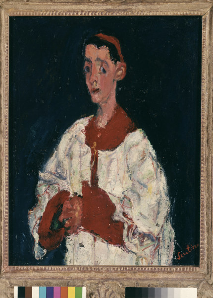 Altar boy / painting van Chaim Soutine
