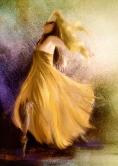 ...she’ll dance with the yellow dress....