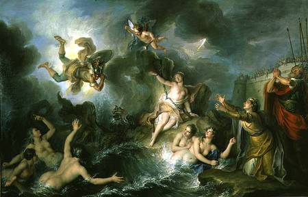 Perseus Rescuing Andromeda van Charles Antoine Coypel
