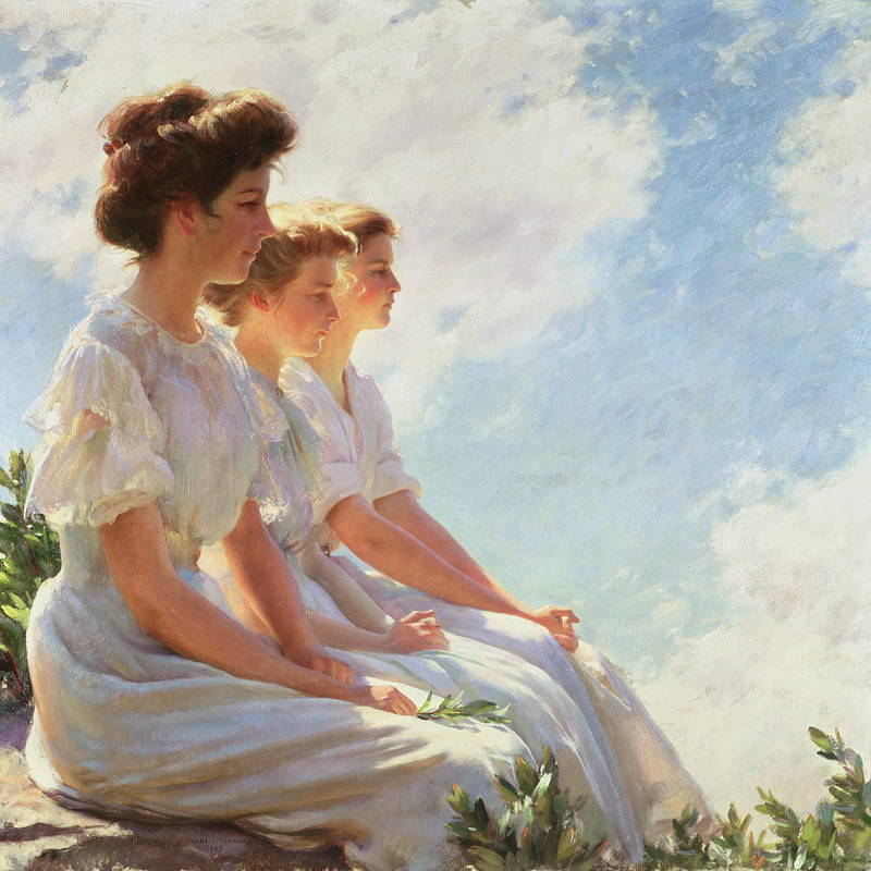 On the Heights van Charles Courtney Curran