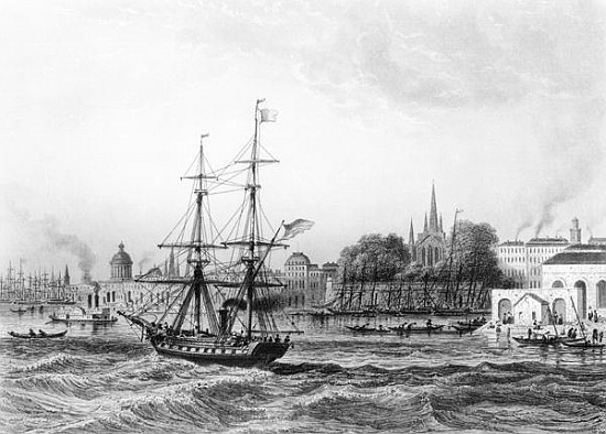 The Port of New Orleans van Charles de Lalaisse