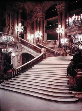 The Grand Staircase of the Opera-Garnier