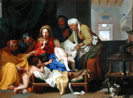 The Sleeping Christ van Charles Le Brun