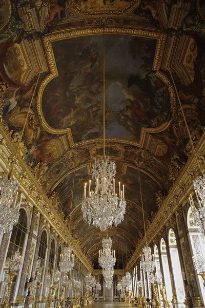 Versailles/ Halls of Mirrors/ Photo 2007 van Charles Le Brun