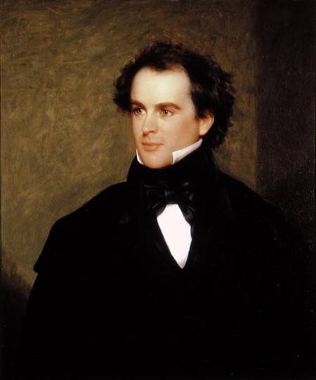Nathaniel Hawthorne (1804-64) van Charles Osgood