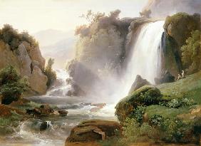 Die Wasserfälle von Tivoli.