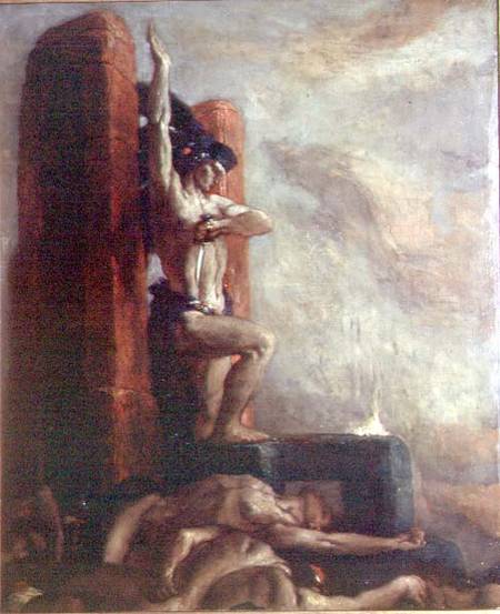 The Death of Montezuma (1466-1520) van Charles Ricketts