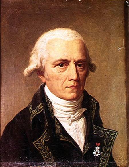 Portrait of Jean-Baptiste de Monet (1744-1829) Chevalier de Lamarck van Charles Thevenin