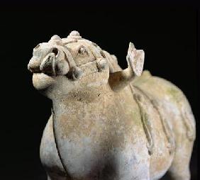 Bull, Warring States period (1027-220 BC) (earthenware) (detail) (see 176595)