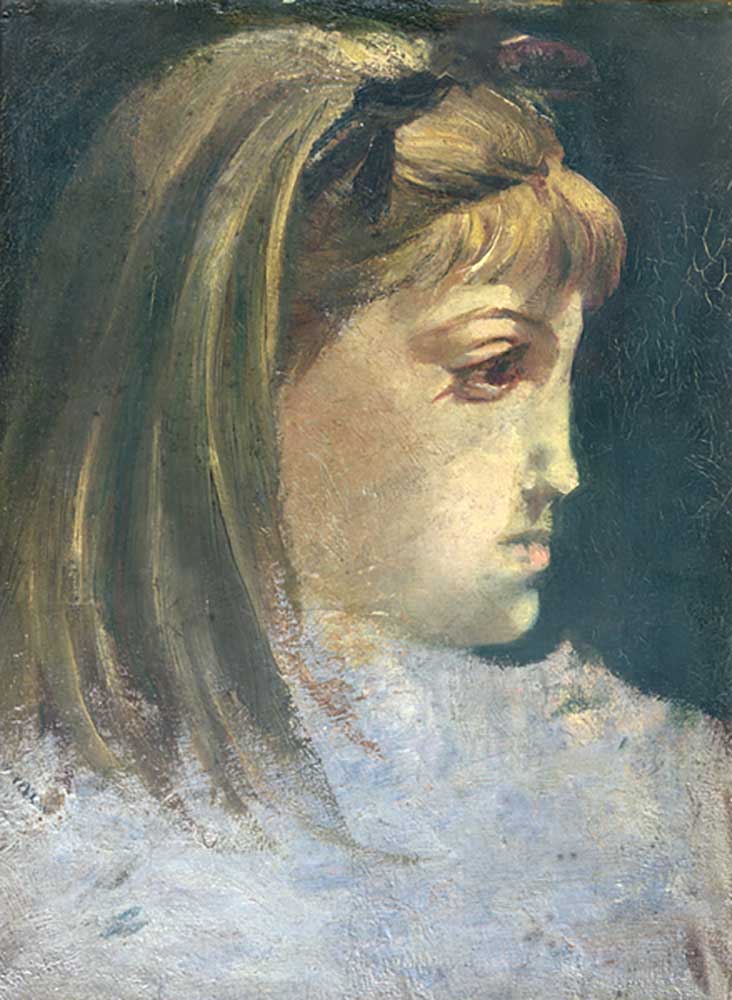 Misia Sert (1872-1950) in the style of Manet van Christian Berard