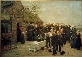 Nordfriesisches Begräbnis