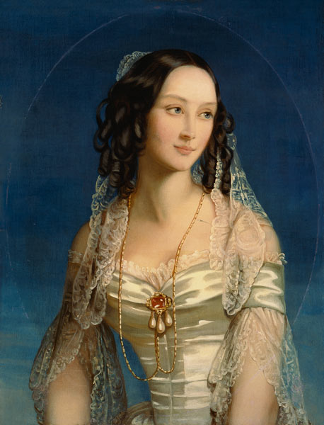 Bildnis der Fürstin S. Jusupoff (1810-93) van Christina Robertson