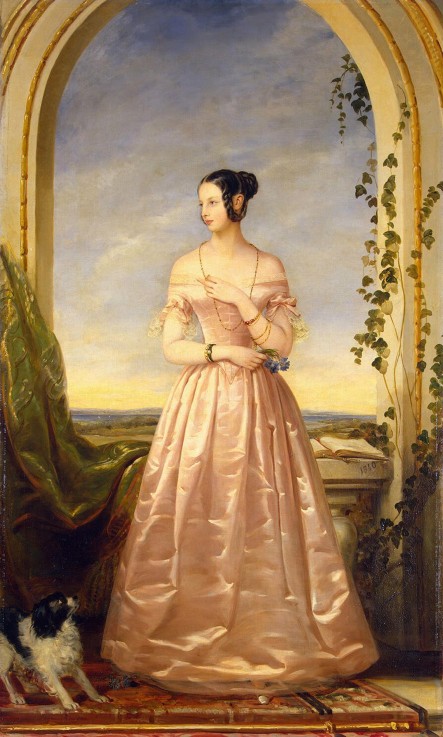 Grand Duchess Alexandra Nikolaevna of Russia (1825-1844), Princess Frederick William of Hesse-Kassel van Christina Robertson