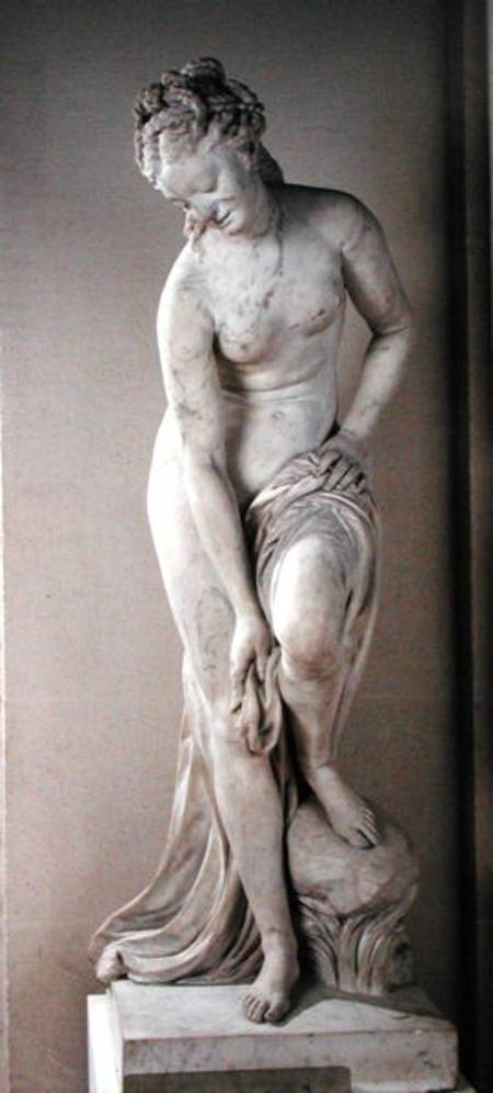 Venus Entering her Bath van Christophe Gabriel Allegrain