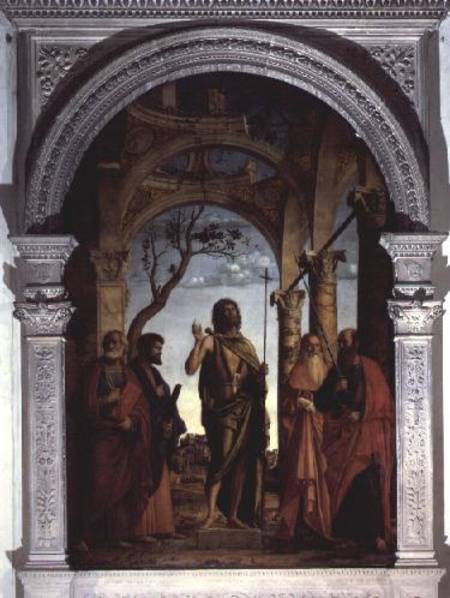St. John the Baptist and Saints van Giovanni Battista Cima da Conegliano