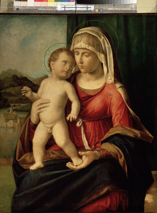 Virgin and Child van Giovanni Battista Cima da Conegliano