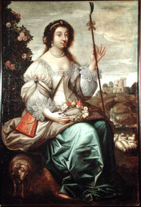 Julie d'Angennes (1607-71) as Astree van Claude Deruet