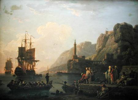 The Harbour van Claude Joseph Vernet