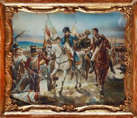 Napoleon at the Battle of Friedland
