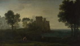 Landscape with Psyche outside the Palace of Cupid (The Enchanted Castle)