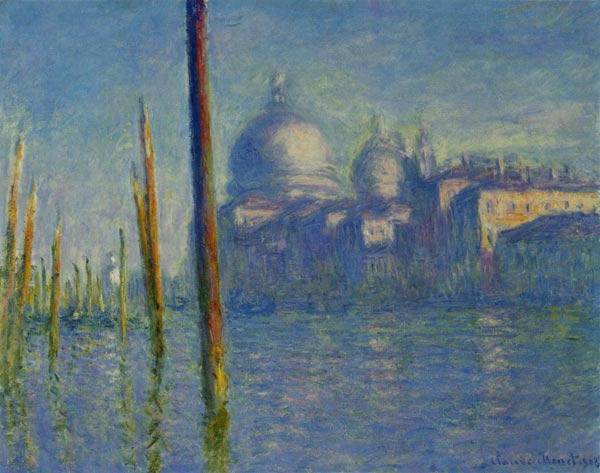Venedig, Santa Maria de la Salute van Claude Monet