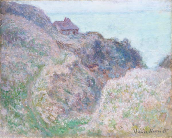 Das Haus des Douaniers bei Varengeville van Claude Monet