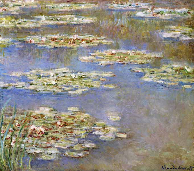 Seerosen van Claude Monet
