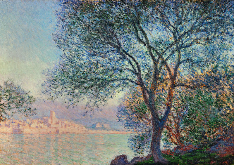 Antibes, view of the Salis van Claude Monet