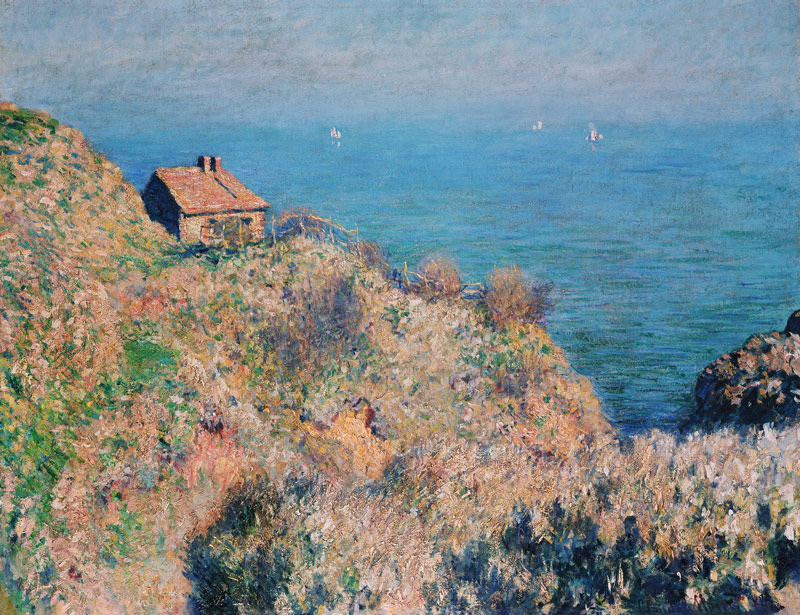 Het huis van de Douanier in Varengeville  van Claude Monet