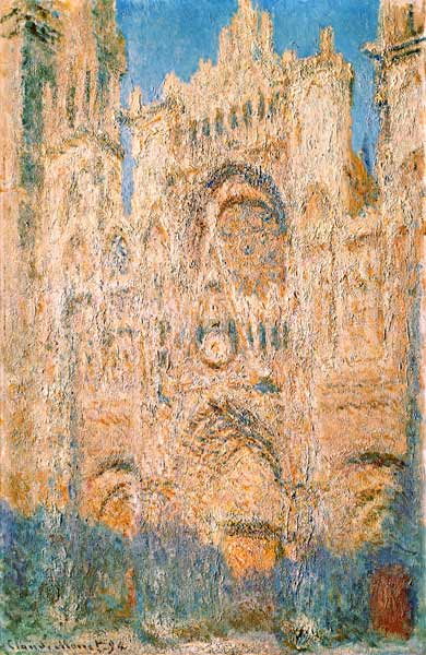 Die Kathedrale von Rouen, mittags. van Claude Monet