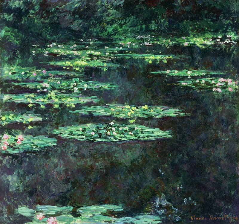 The Water Lilies (Les Nymphéas) van Claude Monet