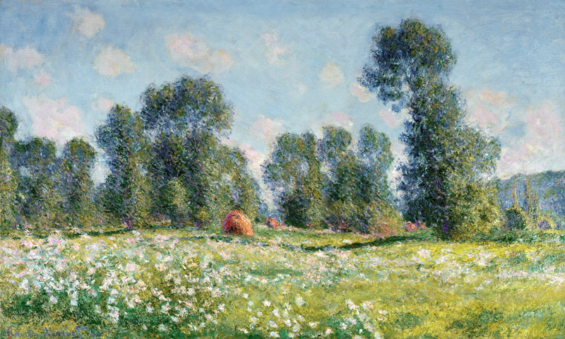 Effect of Spring, Giverny van Claude Monet