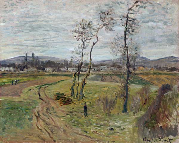 Gennevilliers Plain van Claude Monet