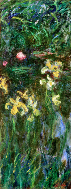 Iris jaunes. van Claude Monet