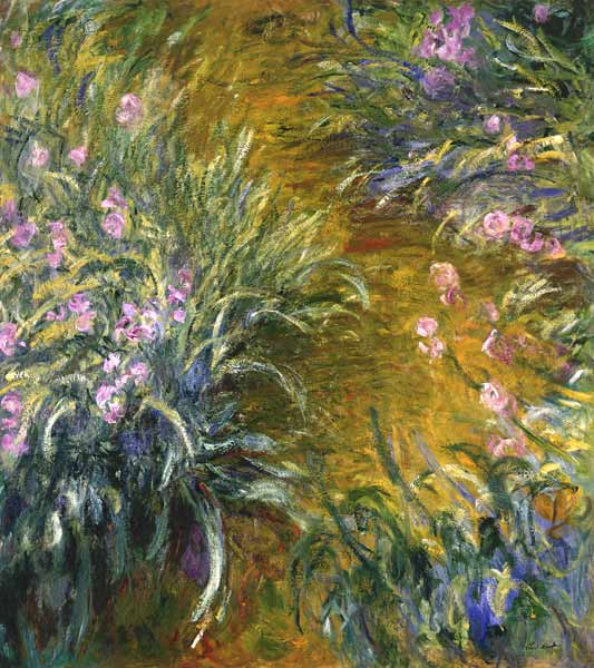 Iris van Claude Monet