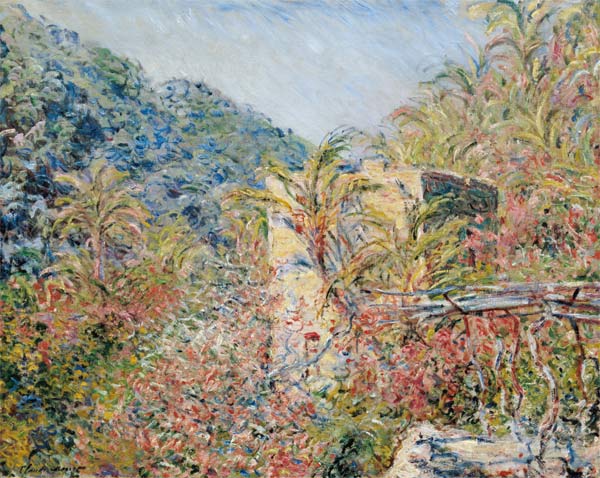 Sasso Valley. Sun Effect van Claude Monet