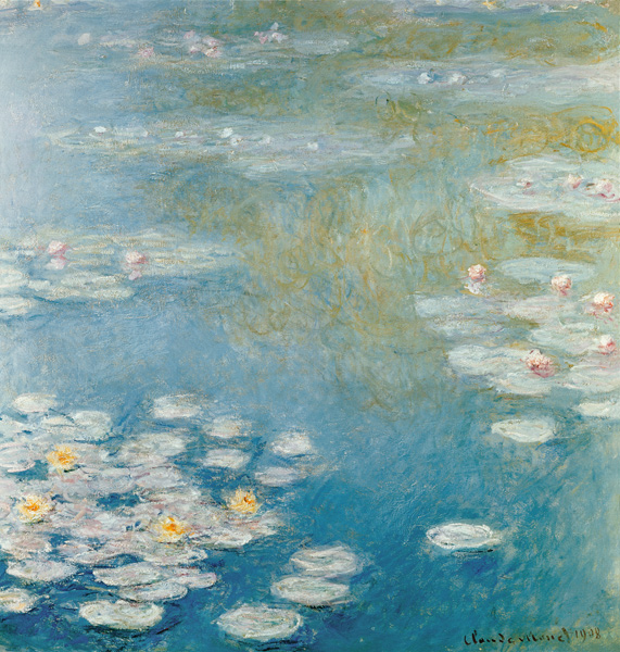 Nympheas at Giverny van Claude Monet